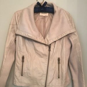 Light Tan Bomber Jacket